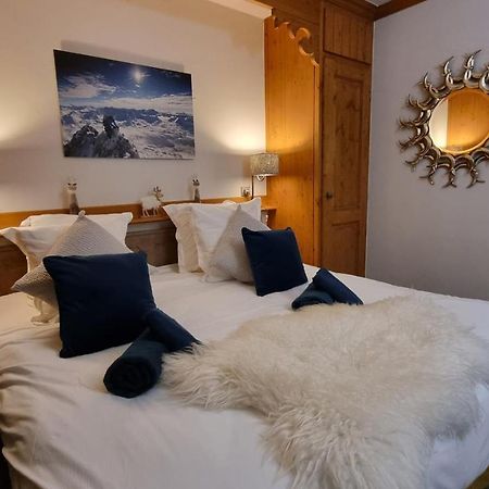 Arc 1950 Appartement De Standing Refuge Du Montagnard, Vue Incroyable Sur Le Montblanc, Skis Aux Pieds Acces Spa Et Piscine Les Arcs  Kültér fotó