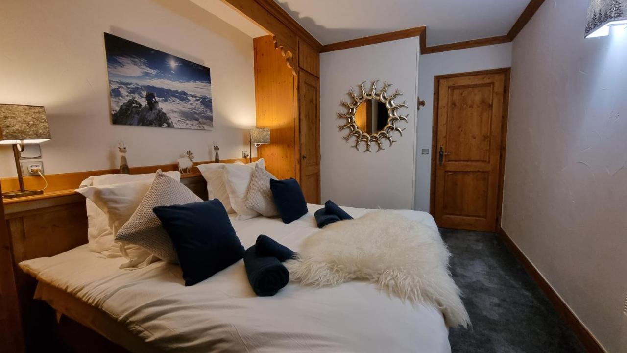 Arc 1950 Appartement De Standing Refuge Du Montagnard, Vue Incroyable Sur Le Montblanc, Skis Aux Pieds Acces Spa Et Piscine Les Arcs  Kültér fotó
